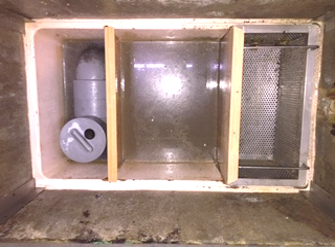 グリストラップ清掃後