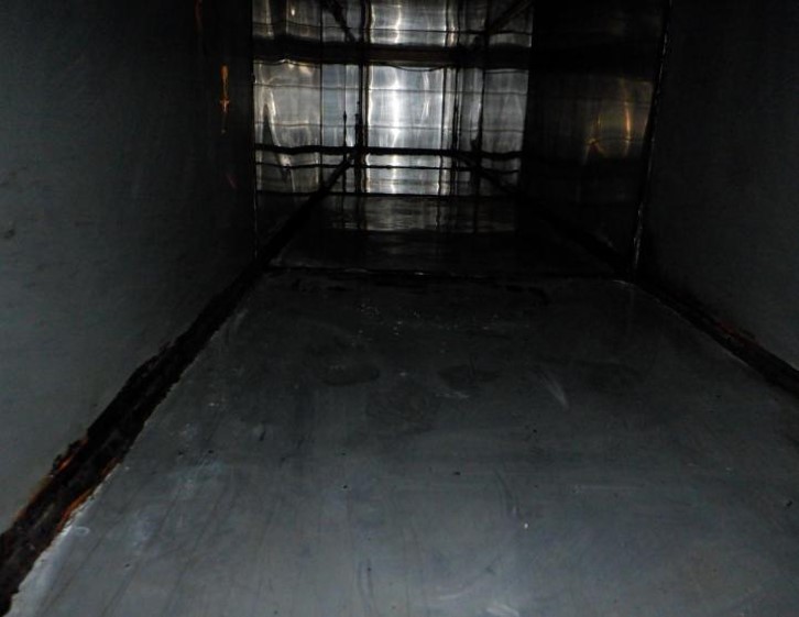 ダクト内1清掃後 ダクト内1清掃後