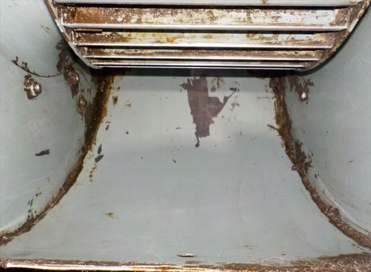 排気ファンまわり清掃後 排気ファンまわり清掃後