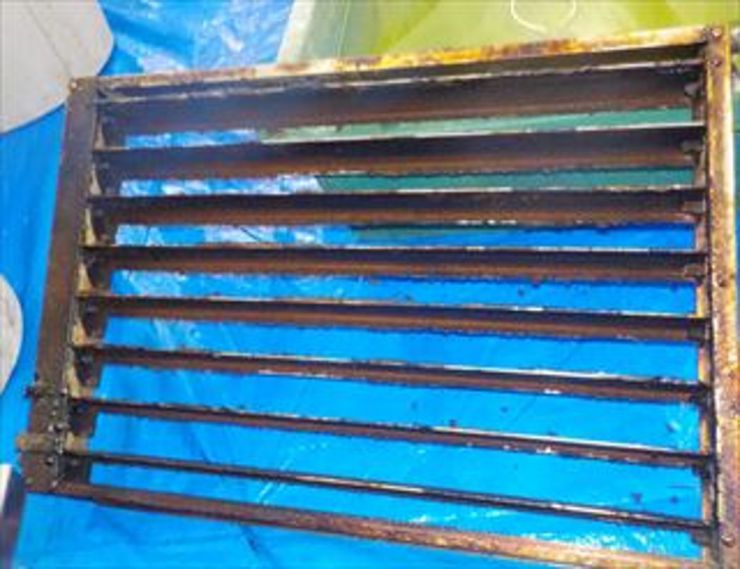 ダンパー洗浄前 ダンパー洗浄前