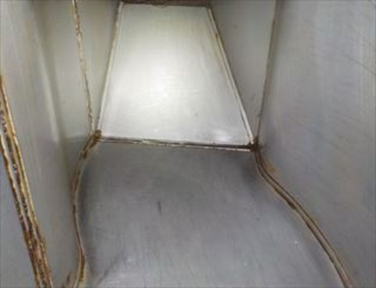 ダクト内洗浄後 ダクト内洗浄後